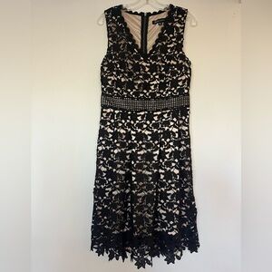 Black Collection fit & flare lace cocktail dress - Size M